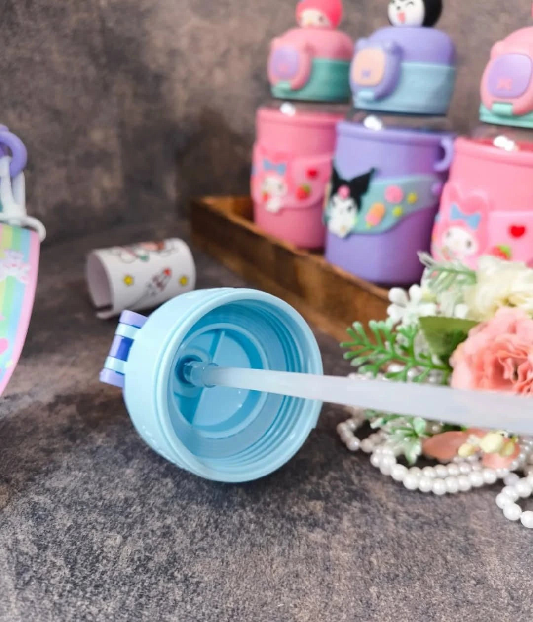 Newest Cute Disney Bottles, Children Use, Easy to carry, Imported bottle