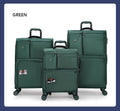 Original Goby London LUGGAGE New Arrival Lightweight Luggage Set Soft Fabric Trolley Travel Suitcase Set 4 Mute Spinner Wheels